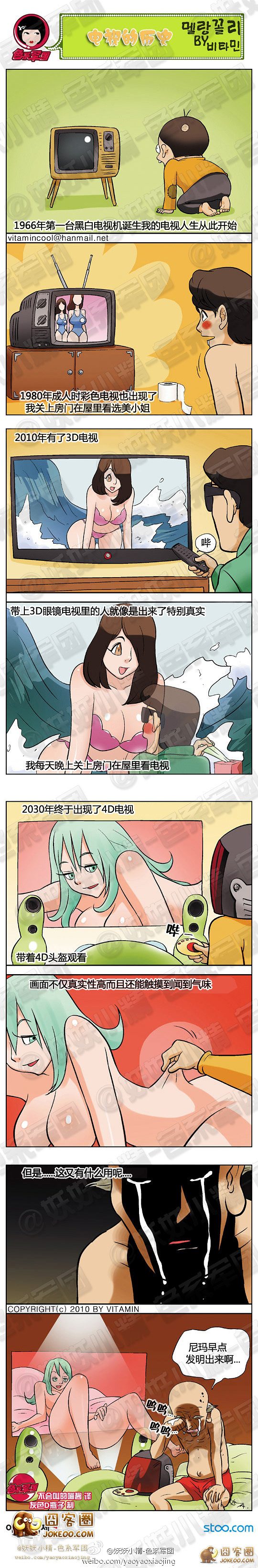 屌丝与电视发展史-大鼻孔系列-囧客圈