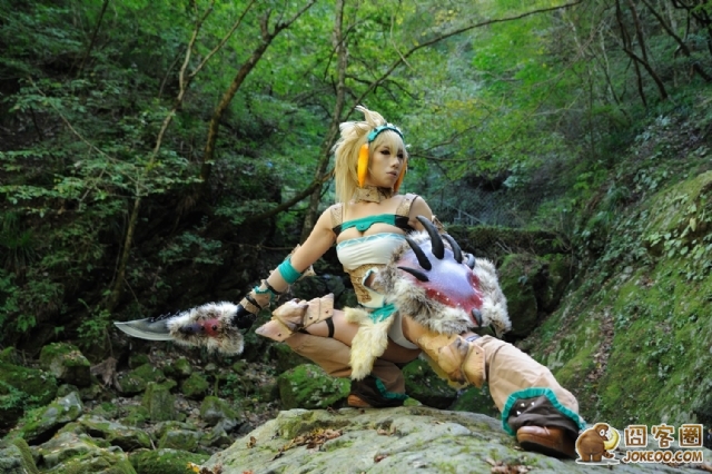 图片[4]-《怪物猎人》爆乳无下限COS 此等妖孽只待你来降服-囧客圈