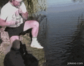 图片[1]-看老外怎样捉鱼-囧客圈