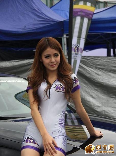 图片[6]-国内赛道女郎紧身衣“过紧”露尴尬[8P]-囧客圈